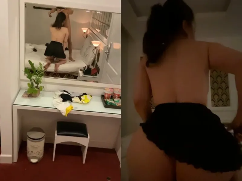 Nện má đơn thân vú đẹp mông to cực phẩm