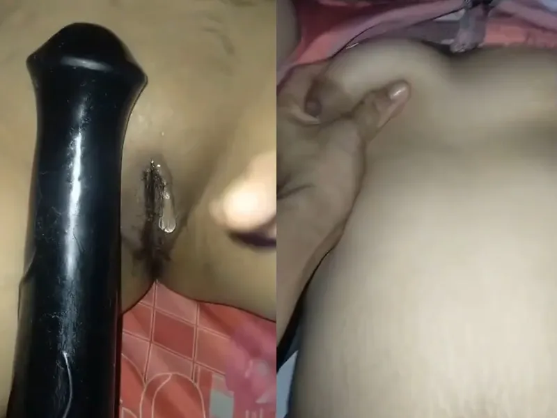 Người tình xinh tươi vú to lỗ lồn múp móc lồn bằng sextoy cực sướng
